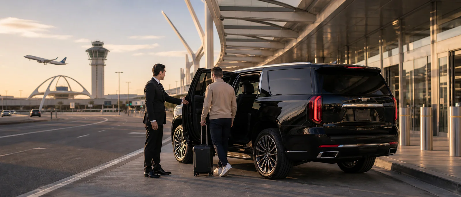 Luxury SUV airport transportation