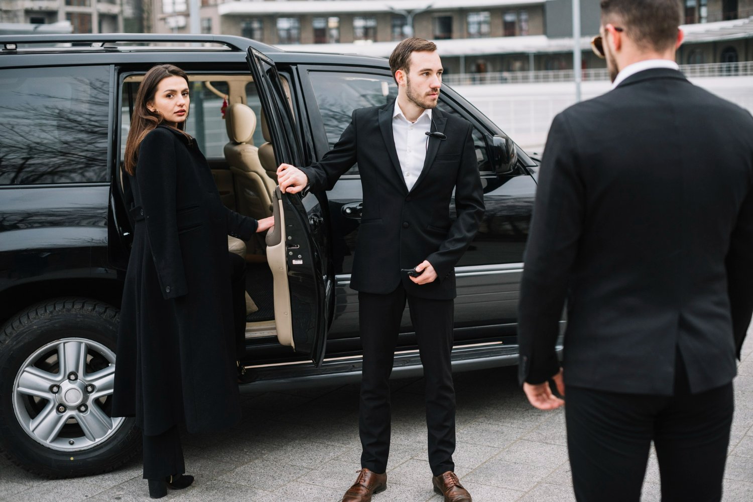 Luxury limousine for business travel