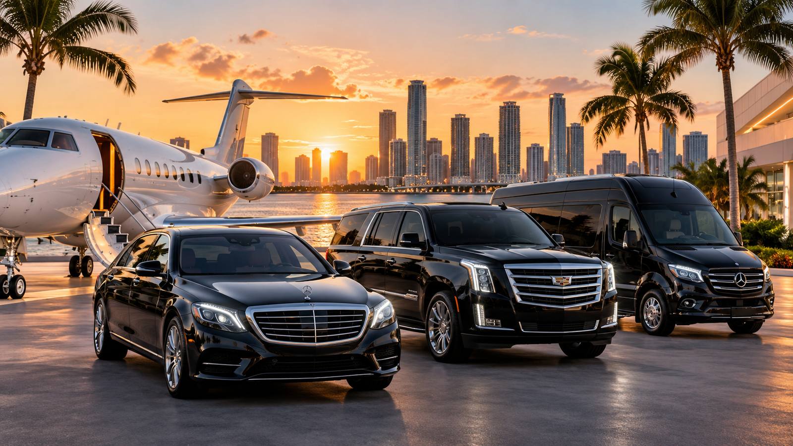 Luxury transportation in Miami