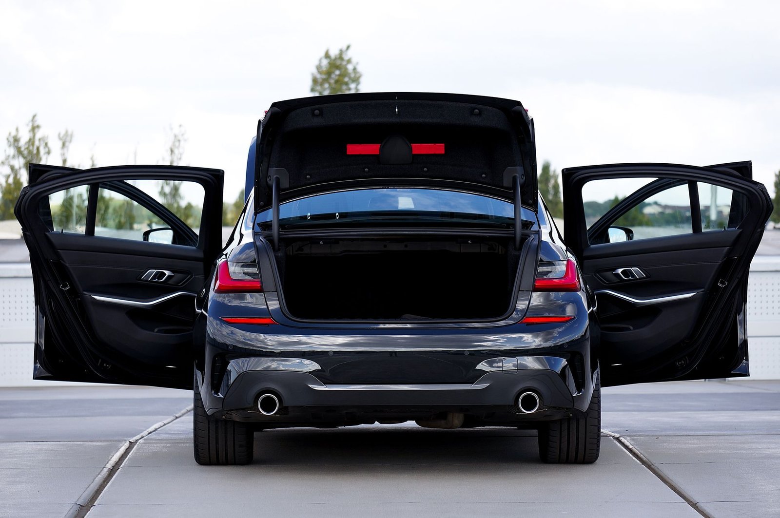 Luxury sedan transportation