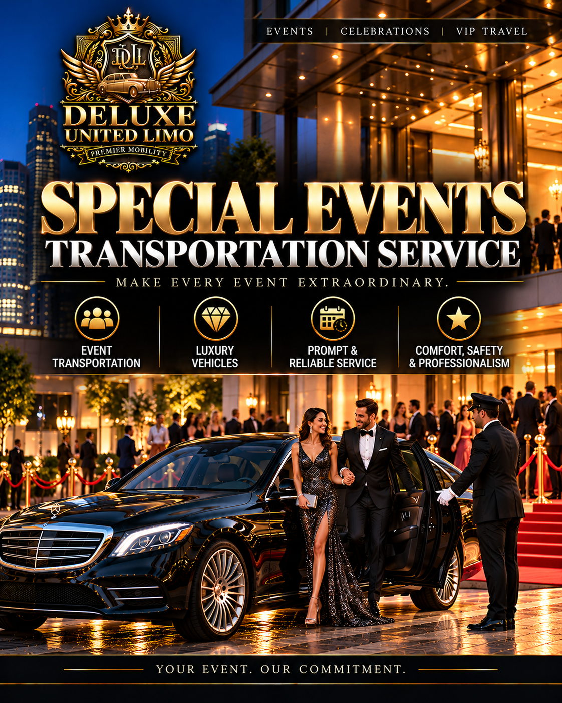 special events transportation service